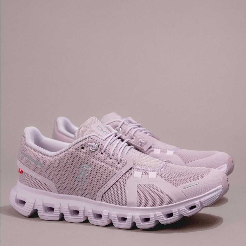 On Cloud 6 Sneakers: Orchid/Mauve